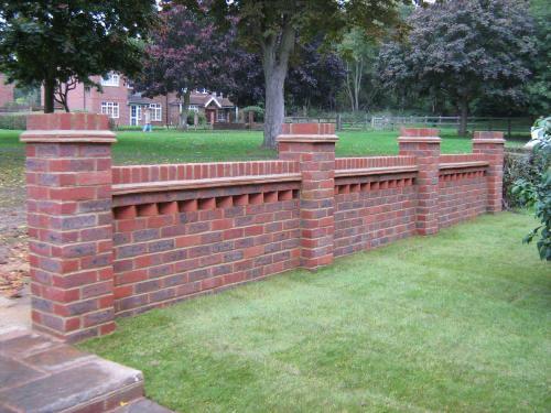 Brick Walls And Steps